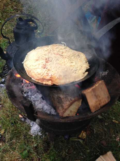 Pfannkuchen mit Kse